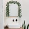 8Pcs Eucalyptus Garland,Artificial Eucalyptus Leaves Table Greenery Garland Wreath Spring Vines for Wedding Party Table Bedroom Wall Room Decor